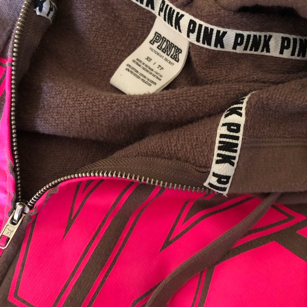 Victoria Secret PINK Jacket Brown XS! - Picture 4 of 4